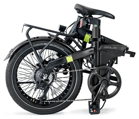 Vélo Electrique Pliant Flebi Eolo Black lime | Roues 20