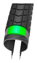 SCHWALBE Pneu Extérieur Big Ben Plus 28 X 2.15 Noir Reflection