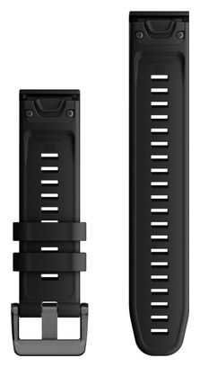 Garmin QuickFit 22 mm Silikonarmband Schwarz