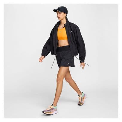 Sujetador Nike Trail Swoosh On-The-Run Naranja