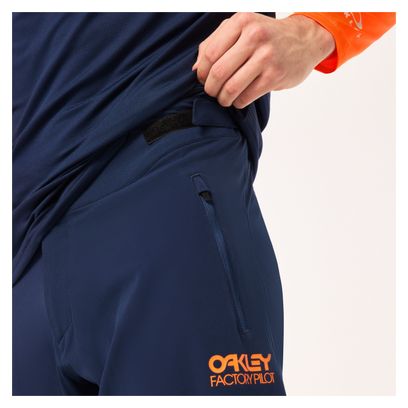 Pantalón corto MTB Oakley Factory Pilot Lite Azul