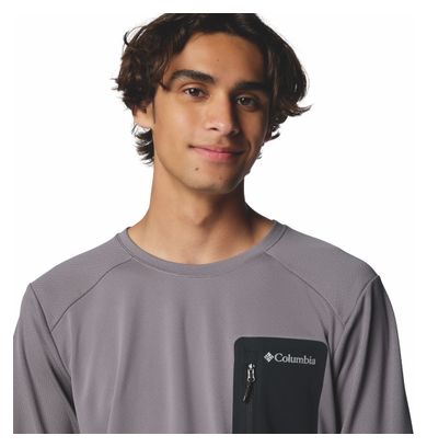 Columbia Tech Maglia a maniche lunghe Grigio