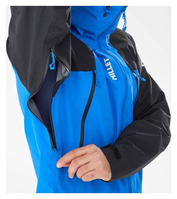 Millet K Absolute Gore-Tex Pro Waterproof Jacket Blue/Black