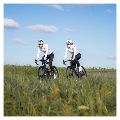 LeBram Race Dames Trui Thermo Lange Mouw Beige