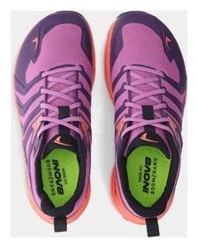 Trailschuhe Inov 8 TrailTalon Max Violett/Koralle Damen