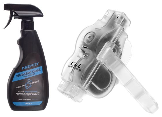 Neatt Chain Cleaner with tank + Degreaser 500 ml