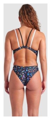 Women's swimsuit Arena Confetti Black/Multicolor
