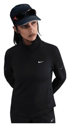 Dames Nike Swift Zwart Thermo Top