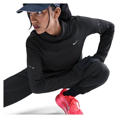 Dames Nike Swift Zwart Thermo Top
