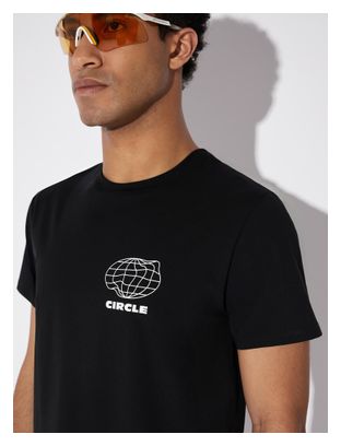 Herencirkel Agility Run Zwart shirt met korte mouwen