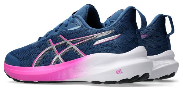 Asics GT-1000 14 GS Laufschuhe Blau/Rosa Kinder