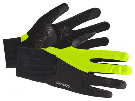 Craft All Weather Glove Yellow Black Unisex