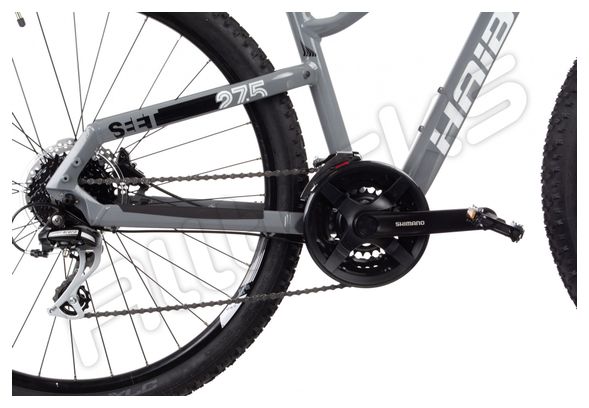 Haibike SEET HardSeven 3.0 Hardtail MTB Shimano Acera 3x8V Grey / White / Black