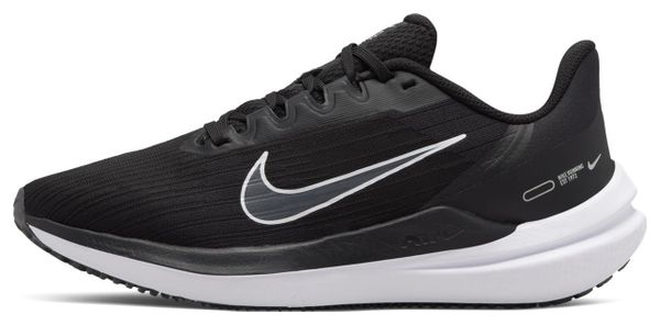 Nike Air Winflo 9 Black White Women's Running Shoes