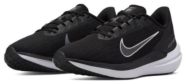 Nike Air Winflo 9 Black White Women's Running Shoes