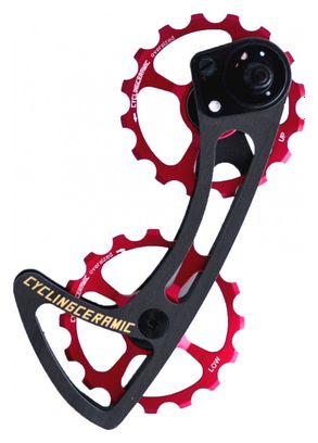 Chape de Dérailleur CyclingCeramic Shimano Ultegra 800 Dura Ace 9100/9150 Rouge