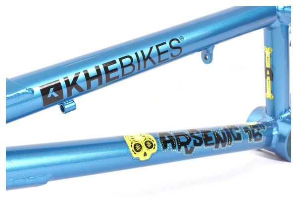 CADRE BMX ARSENIC 16  BLEU ALUMINIUM KHEBIKES