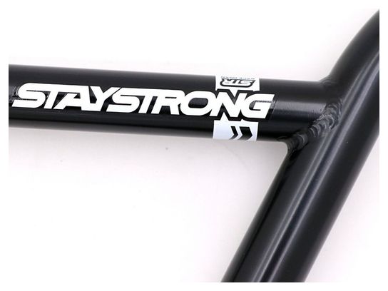 Stay Strong Chevron Straight Race BMX Stuur Zwart
