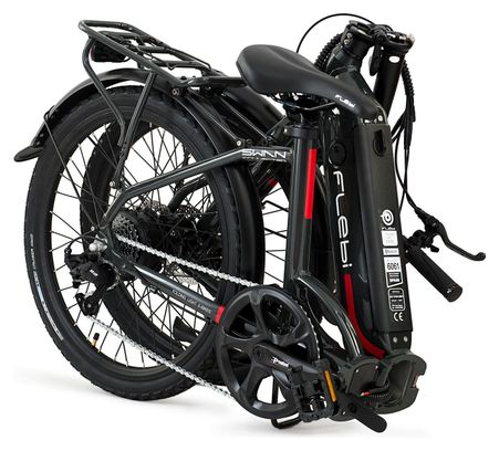 Vélo Electrique Pliant Flebi Swan 24  Grey raptor