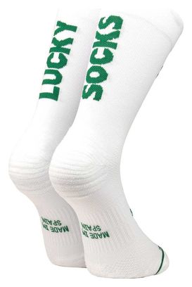 Chaussettes Sporcks Lucky Blanc