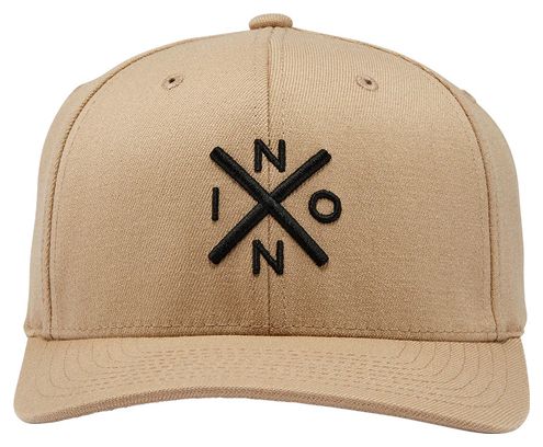 Nixon Exchange FF Beige/Zwart Unisex Cap