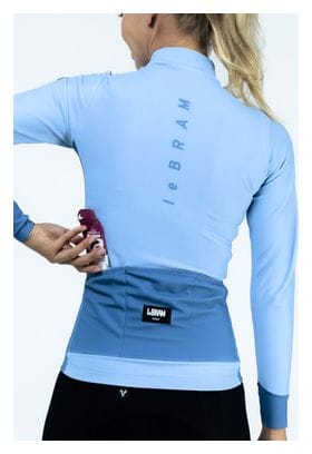Maillot Manches Longues Femme LeBram Race Thermique Bleu