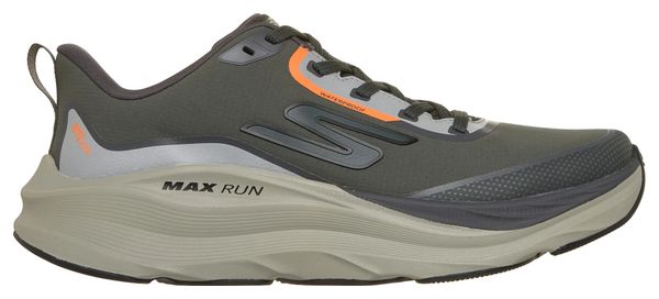 Skechers Waterproof Max Run Vorteza Green Men's Running Shoes