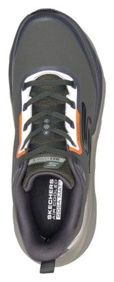 Skechers Waterproof Max Run Vorteza Green Men's Running Shoes