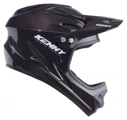 Kenny Down Hill Solid Black Full face helmet