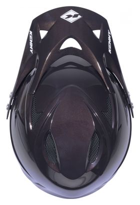 Kenny Down Hill Solid Black Full face helmet