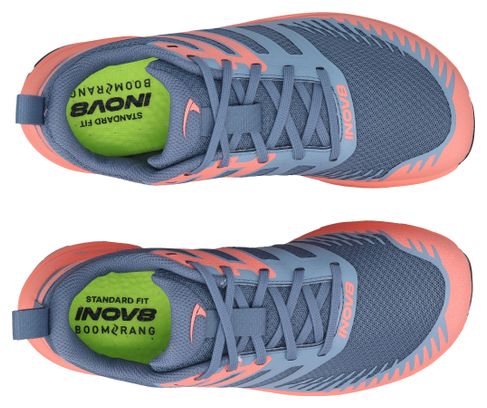 Inov 8 TrailFly Max Blue/Pink Women's Trail Running Shoes