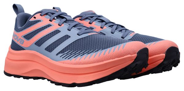 Inov 8 TrailFly Max Blue/Pink Women's Trail Running Shoes