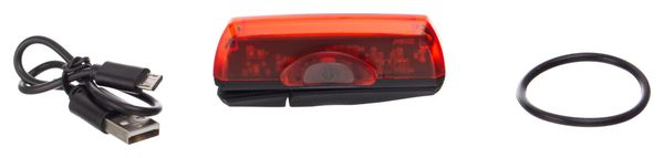 Neatt 50 Lumens USB Rear Light Black