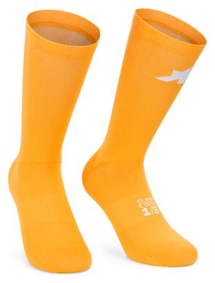 Assos Racing S11 Orange Unisex Socken