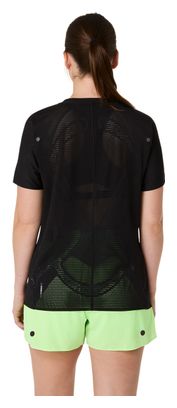 Asics Metarun Kurzarm-Shirt Schwarz Damen
