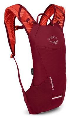 Bolsa de Hidratación Osprey Kitsuma 3 Roja para Hombre