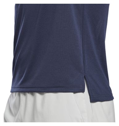 Reebok Workout Short Sleeve Jersey Blauw