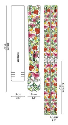 Kit de Protection Cadre Dyedbro Frame Hawaii 2.0 Multi-Couleurs