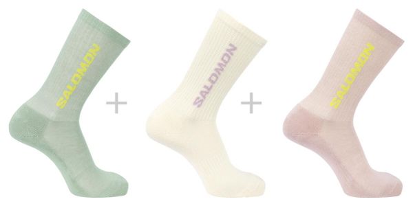 Calzini Salomon Everyday Crew Multicolore (3 paia)