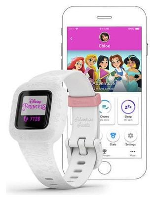 GARMIN vivofit junior 3 - Princess Icons - Bracelet d'activités pour enfants