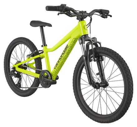 Cannondale Kids Trail 20'' MicroShift 7V Yellow | Alltricks.com