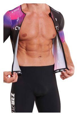 Tuta da triathlon Z3rod Racer Vortex Nebula da uomo