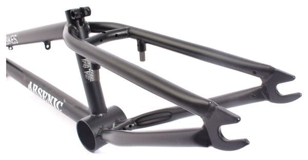 CADRE BMX ARSENIC 18  NOIR ACIER KHEBIKES