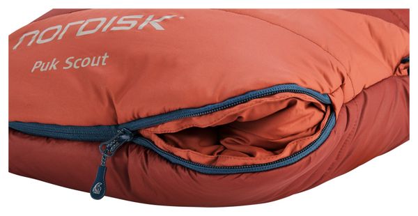 Nordisk Puk Scout Schlafsack Rot