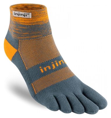 Chaussettes à orteils de running Trail Midweight Mini-Crew Coolmax unisexe