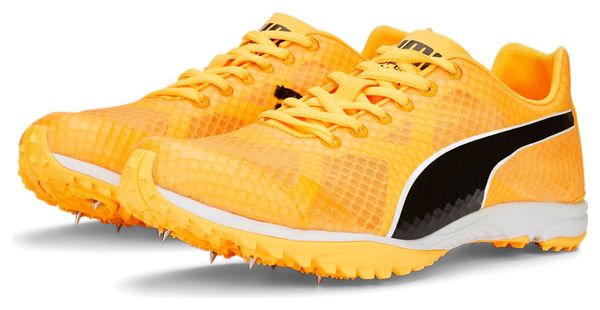 Zapatillas de Atletismo Puma evoSpeed XC Haraka 7 Naranja / Negro