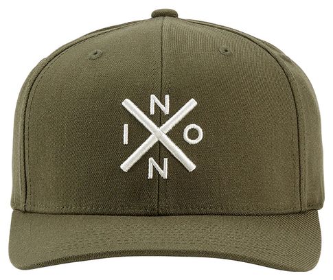 Casquette Unisexe Nixon Exchange FF Khaki/Blanc