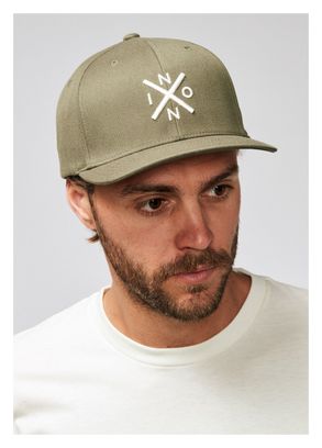 Casquette Unisexe Nixon Exchange FF Khaki/Blanc
