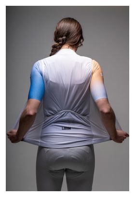 Damen LeBram Training Ärmellose Jacke Weiß Creme
