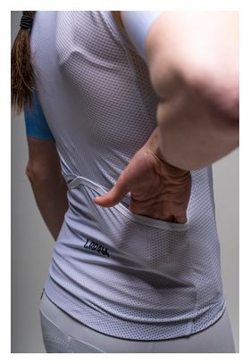 Damen LeBram Training Ärmellose Jacke Weiß Creme